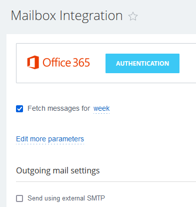 How to integrate MS Office365 email with Bitrix24